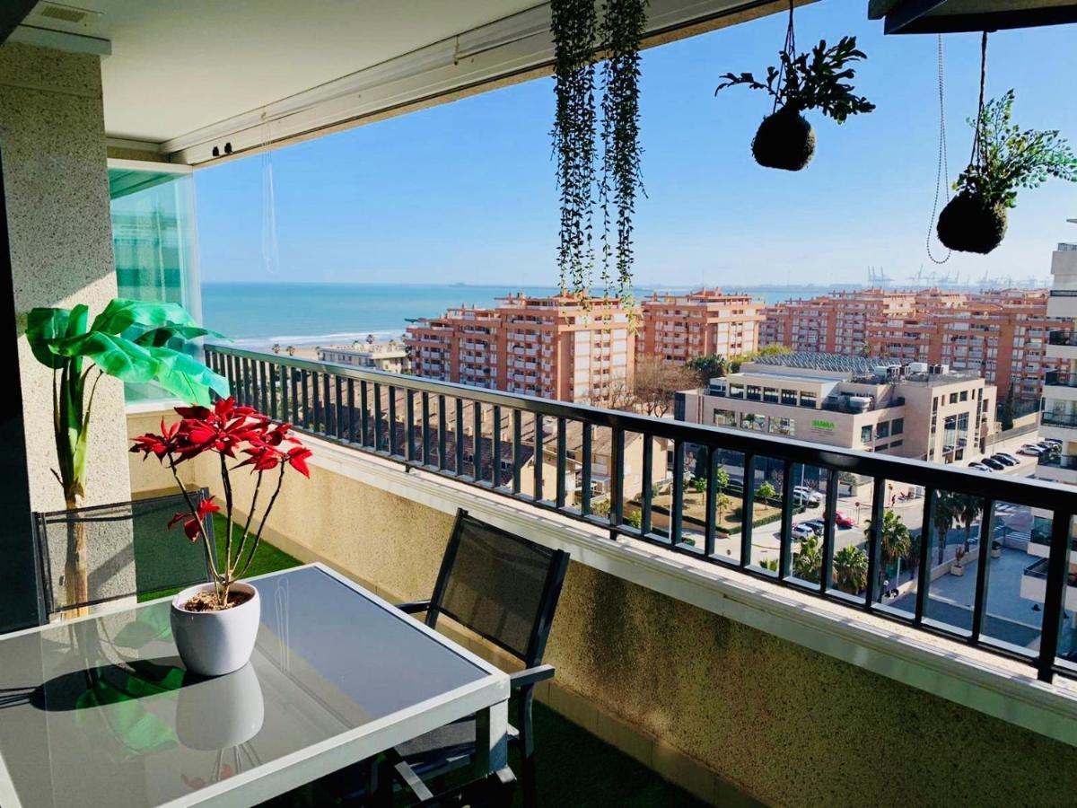NON STRESS Ático Dúplex con vistas al MAR Valenza Esterno foto