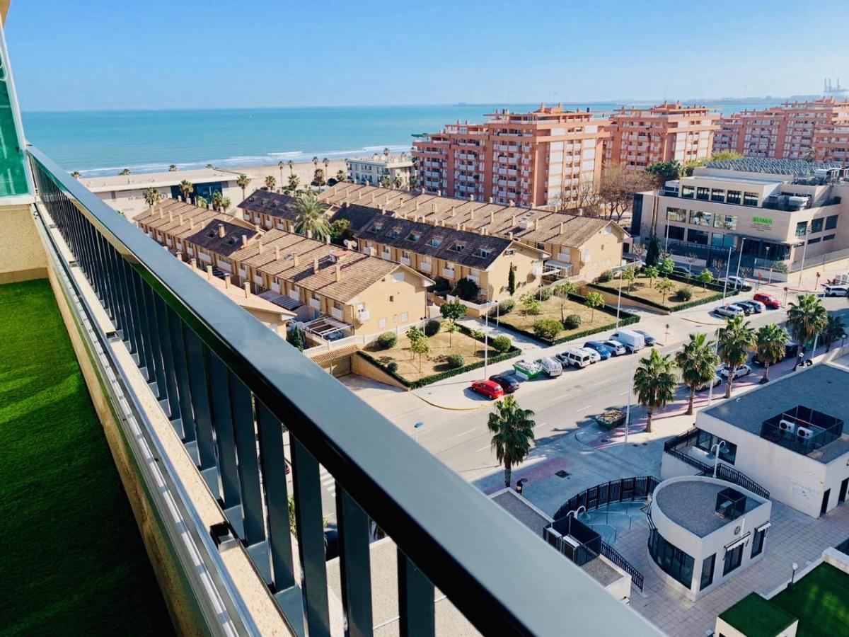NON STRESS Ático Dúplex con vistas al MAR Valenza Esterno foto
