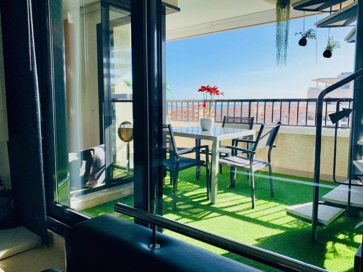 NON STRESS Ático Dúplex con vistas al MAR Valenza Esterno foto