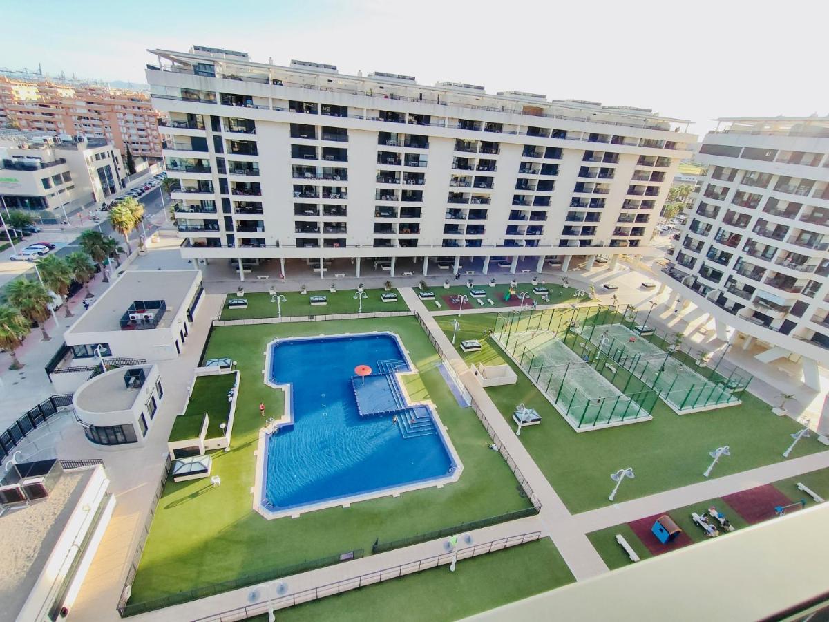 NON STRESS Ático Dúplex con vistas al MAR Valenza Esterno foto